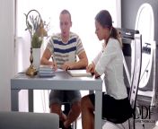 Брат после уроков трахнул сестру. Русский инцест