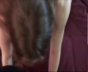 Студентка красиво сосет