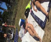 Крошка на пляже в Швеции